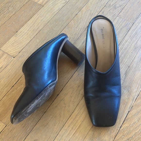 Helmut Lang square toe mule pumps - Picture 2 of 9